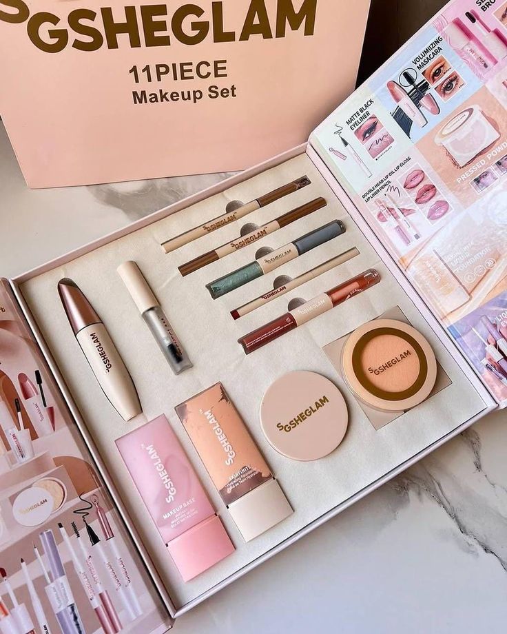 Pack maquillage SHEGLAME ORIJINAL , 11 piece